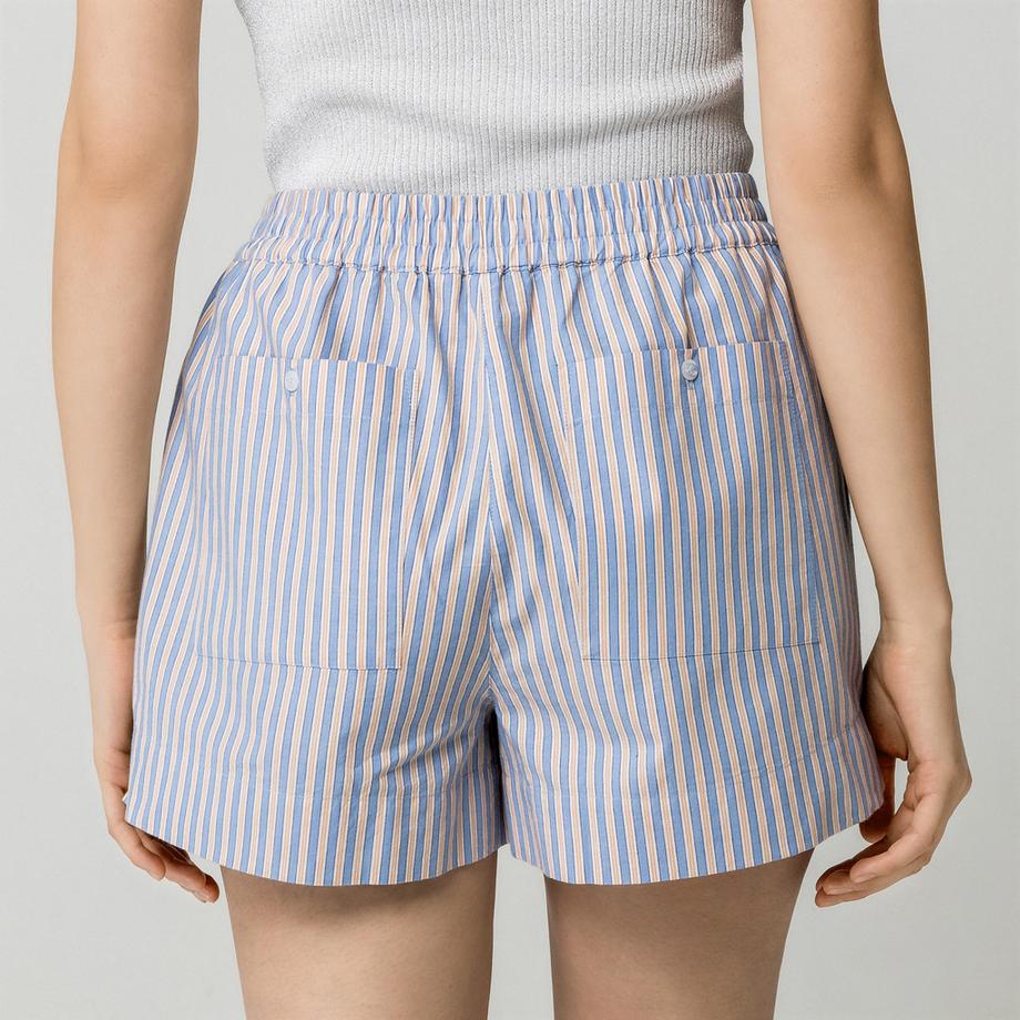 Manor Woman Short a Righe  