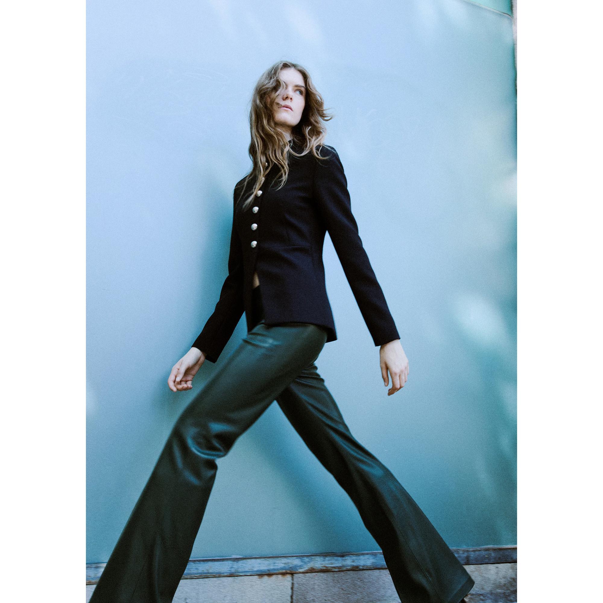 MANGO EMMY Flared Hose  