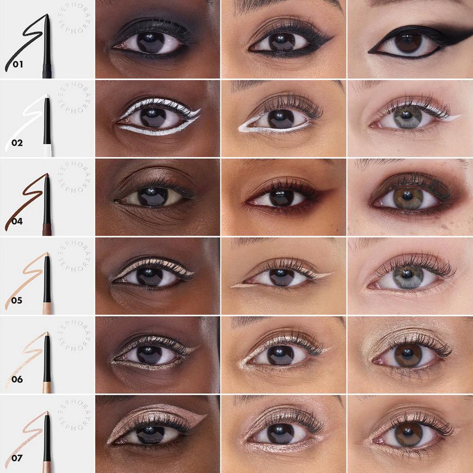 SEPHORA  12H COLORFUL - Wasserfester einziehbarer Augenstift 