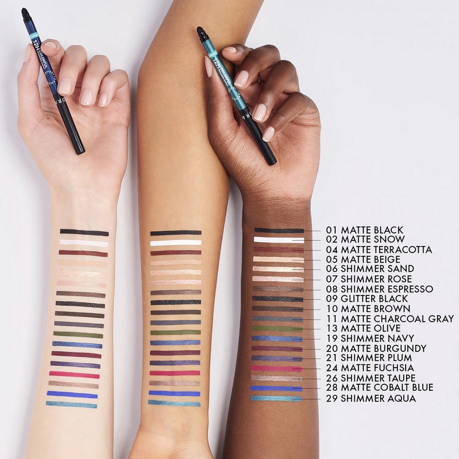 SEPHORA  12H COLORFUL - Matita occhi waterproof retrattile 