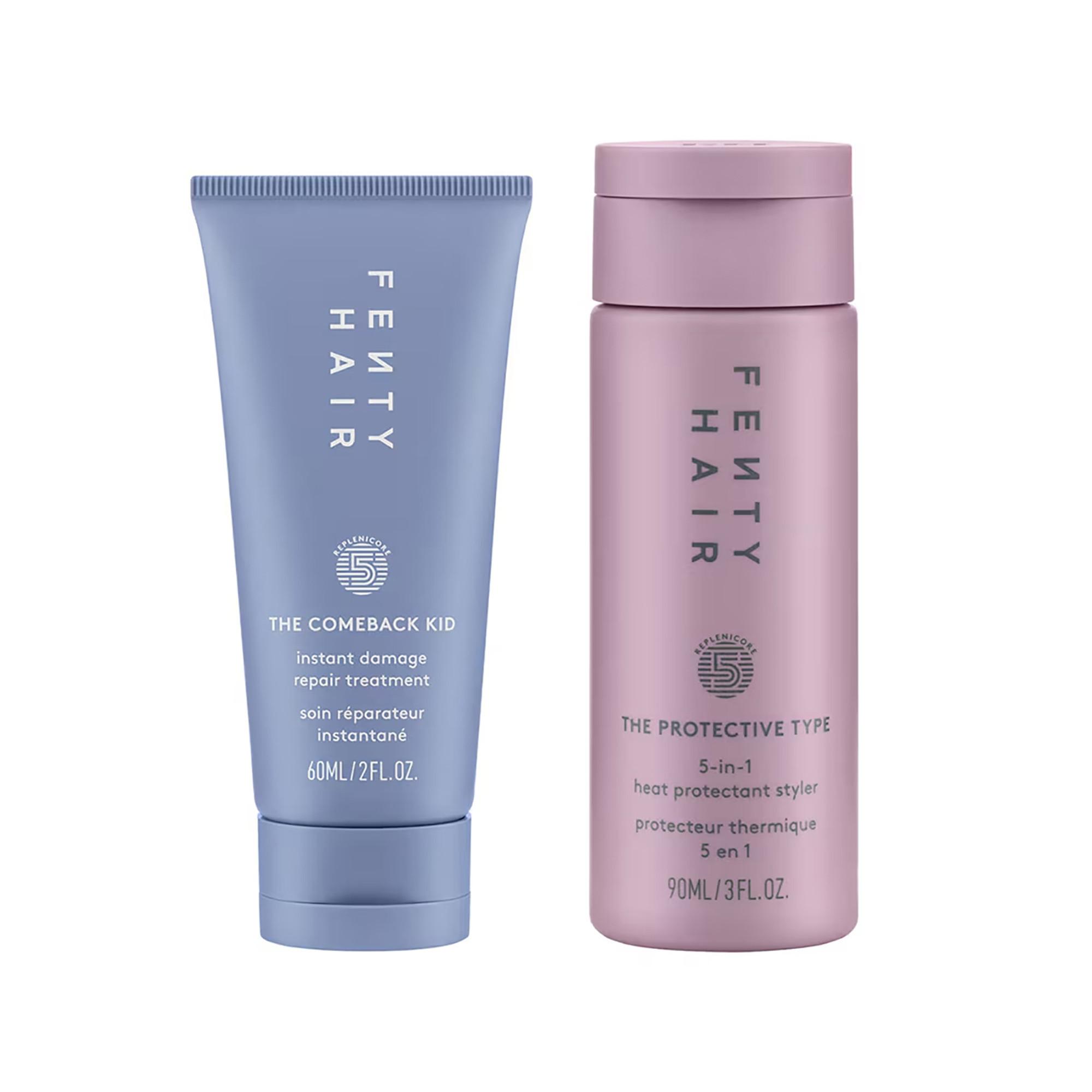 Fenty Hair  The Protection Posse - Coffret Soin Réparateur Instantané + Thermo-Protecteur 