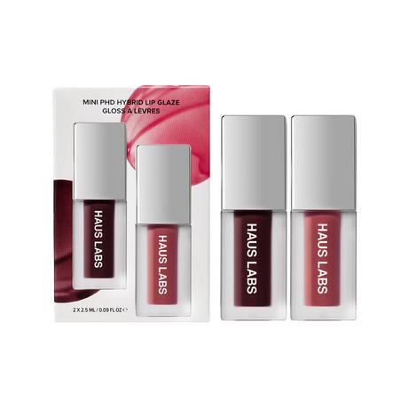 Haus Labs  Mini PhD Hybrid Lip Glaze Duo Set - Lipgloss-Set 