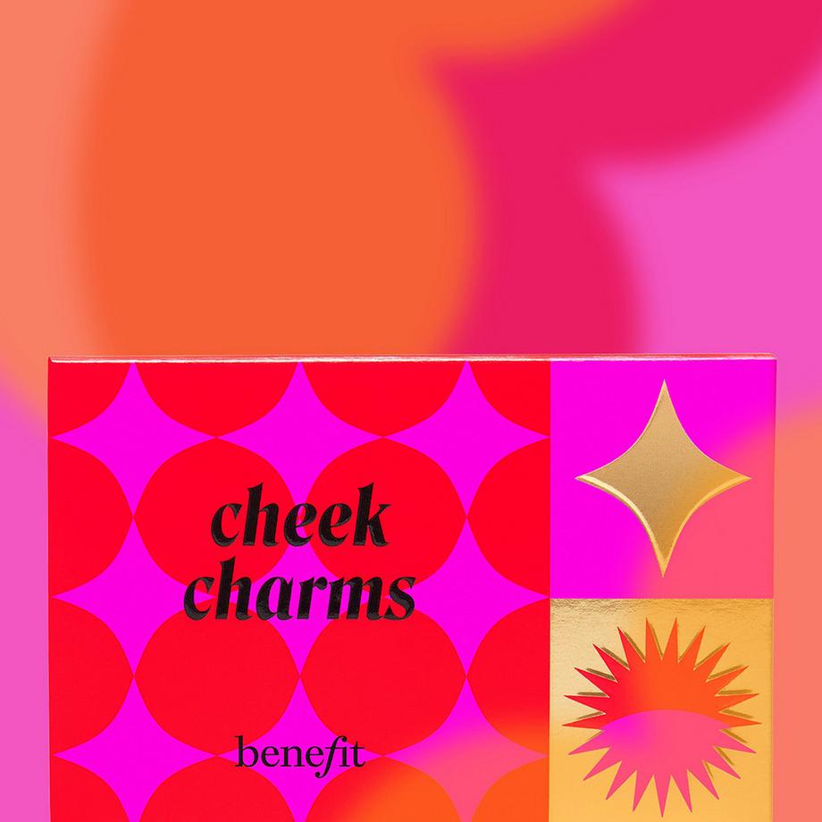 benefit  Cheek Charms - Palette De Blush & Highlighter En Edition Limitée 