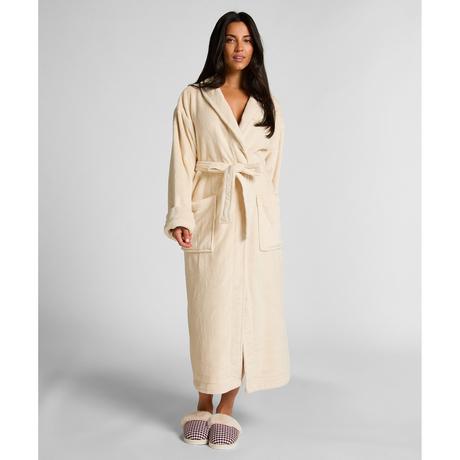 Hunkemöller Kapuzen Fleece Morgenmantel  