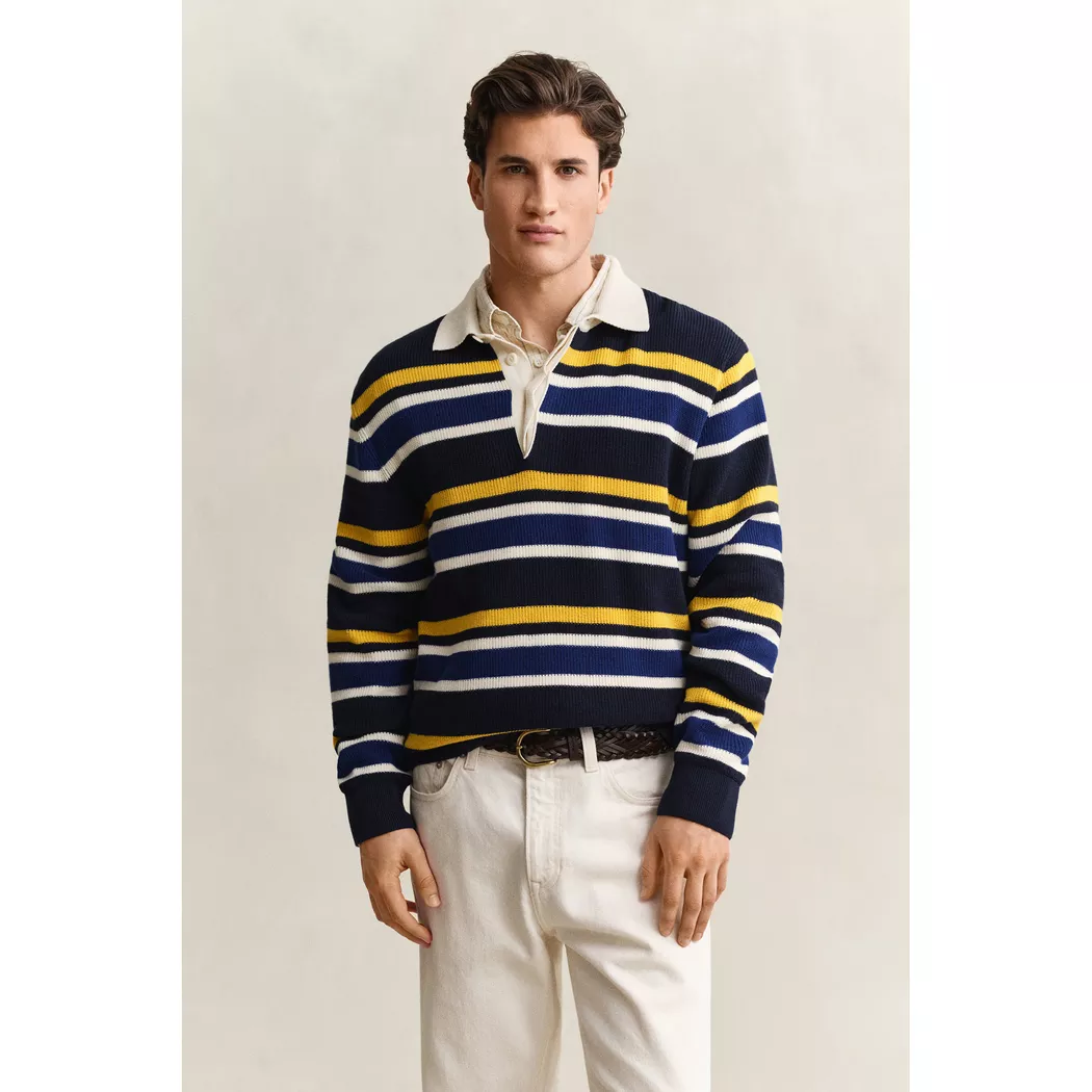 GANT Rugby Sweater  blau   M herren