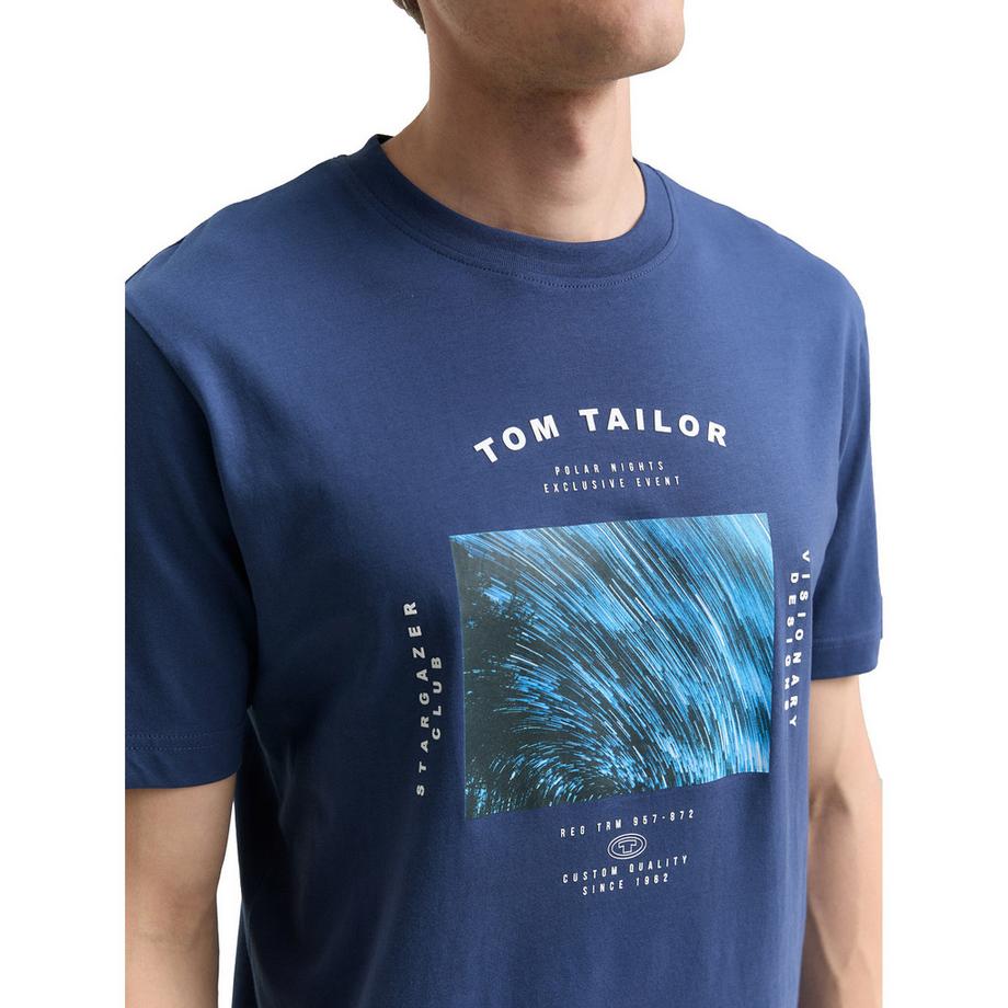 TOM TAILOR T-shirt à Imprimé Graphique  