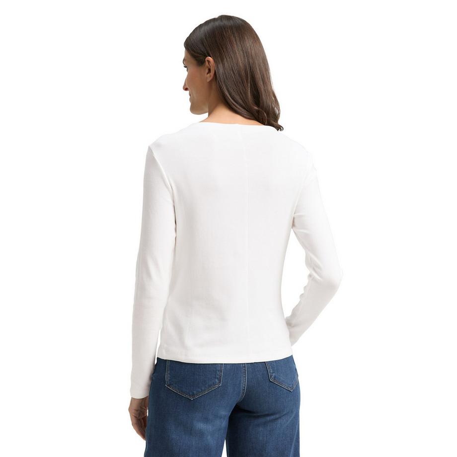 TOM TAILOR T-shirt a maniche lunghe  