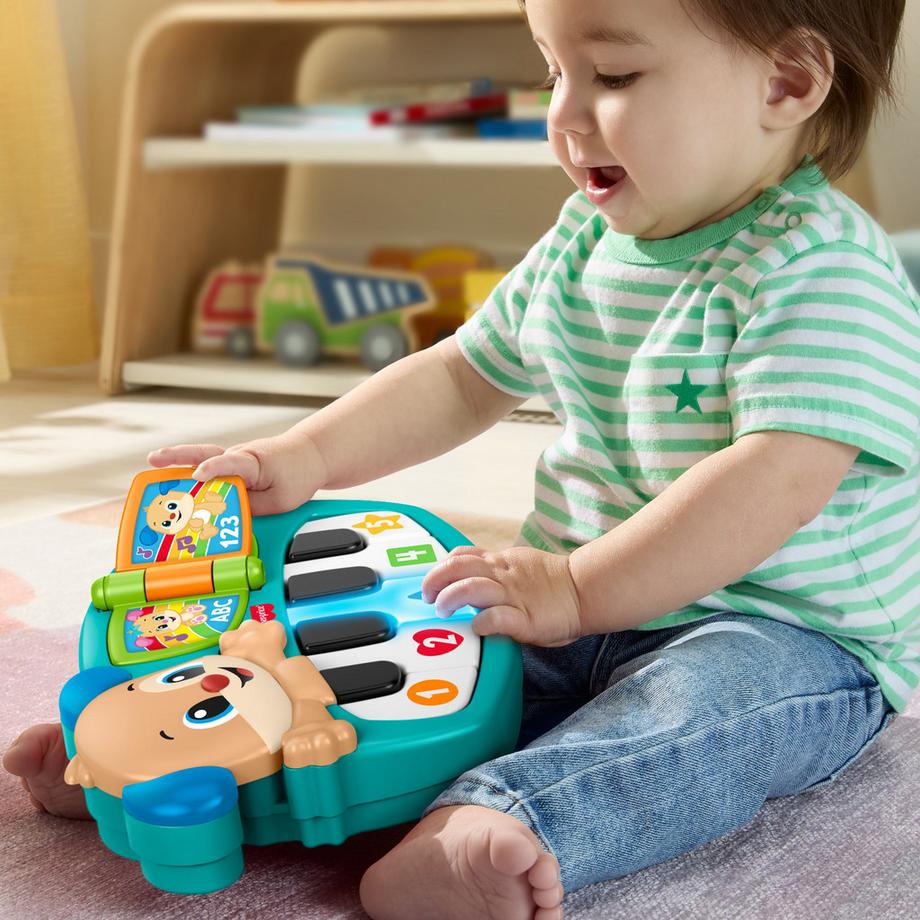 Fisher Price  Piano chiot éducatif, allemand 
