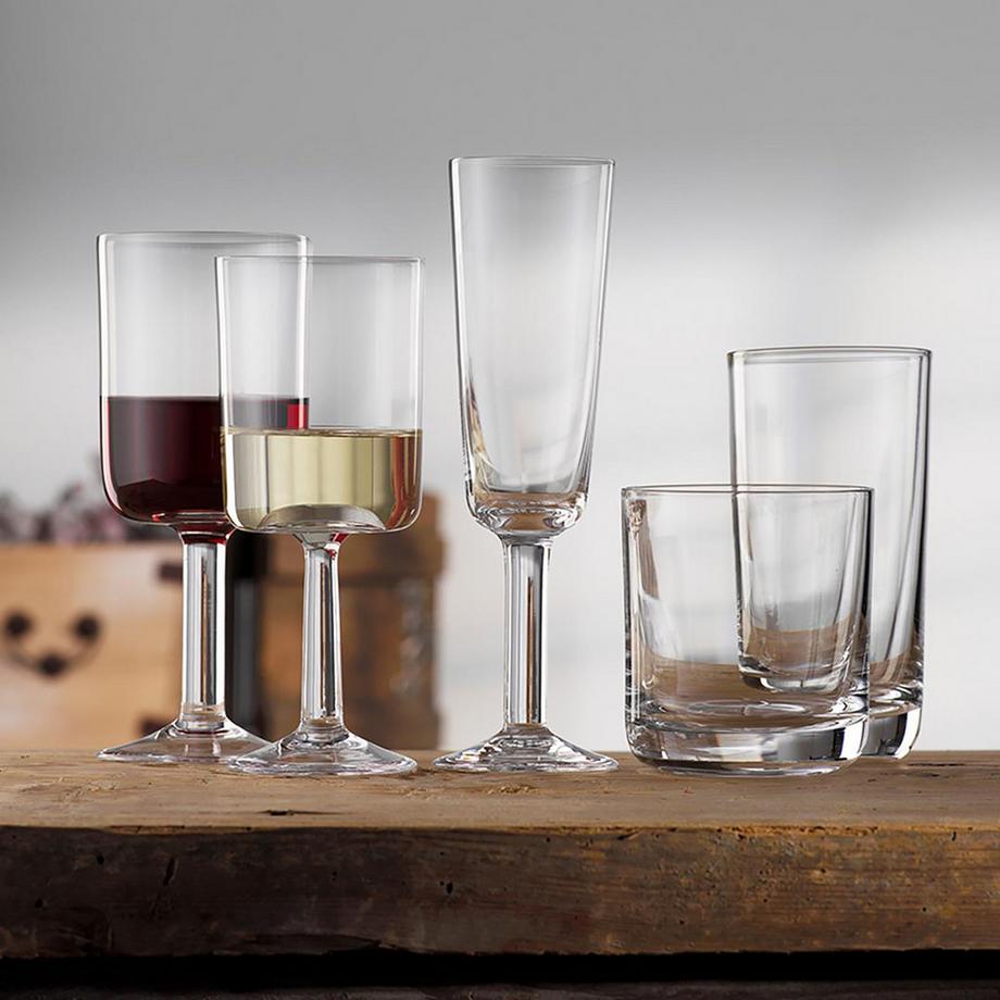 BOHEMIA Cristal Becher, 6 Stück Chalet 