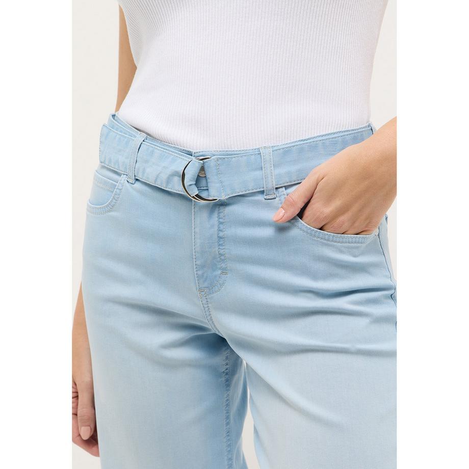 ANGELS Linn City Jeans Coupe Relaxed Loose Longueur Cheville  