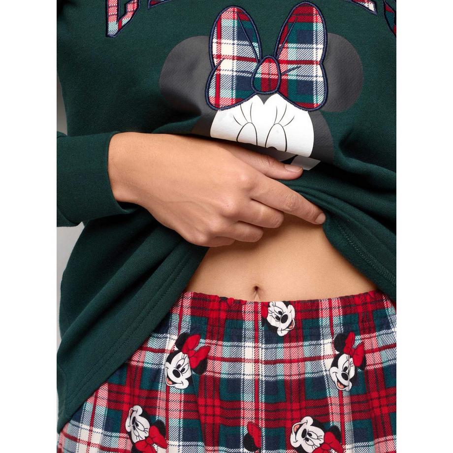Yamamay Minnie Mouse Holiday Cheers Pyjama Set  