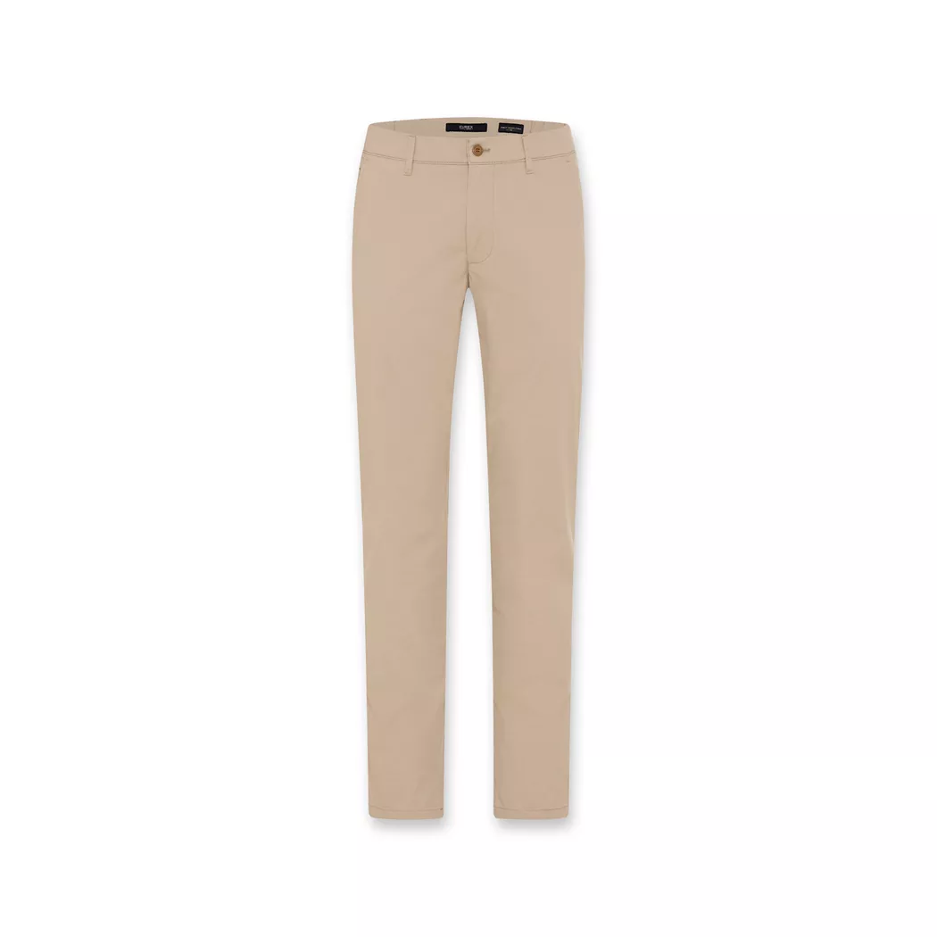Chinohose EUREX BY BRAX "Style THILO", Herren, Gr. 56, Normalgrößen, beige, Web, 95% Baumwolle, 5% Elasthan, Hosen Chinohose