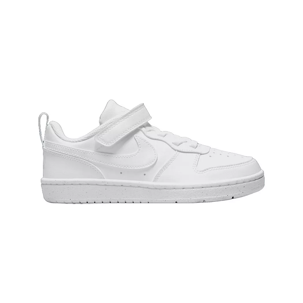 Nike Baskets Court Borough Low Recraft Bpv White / Black EU 33 Filles