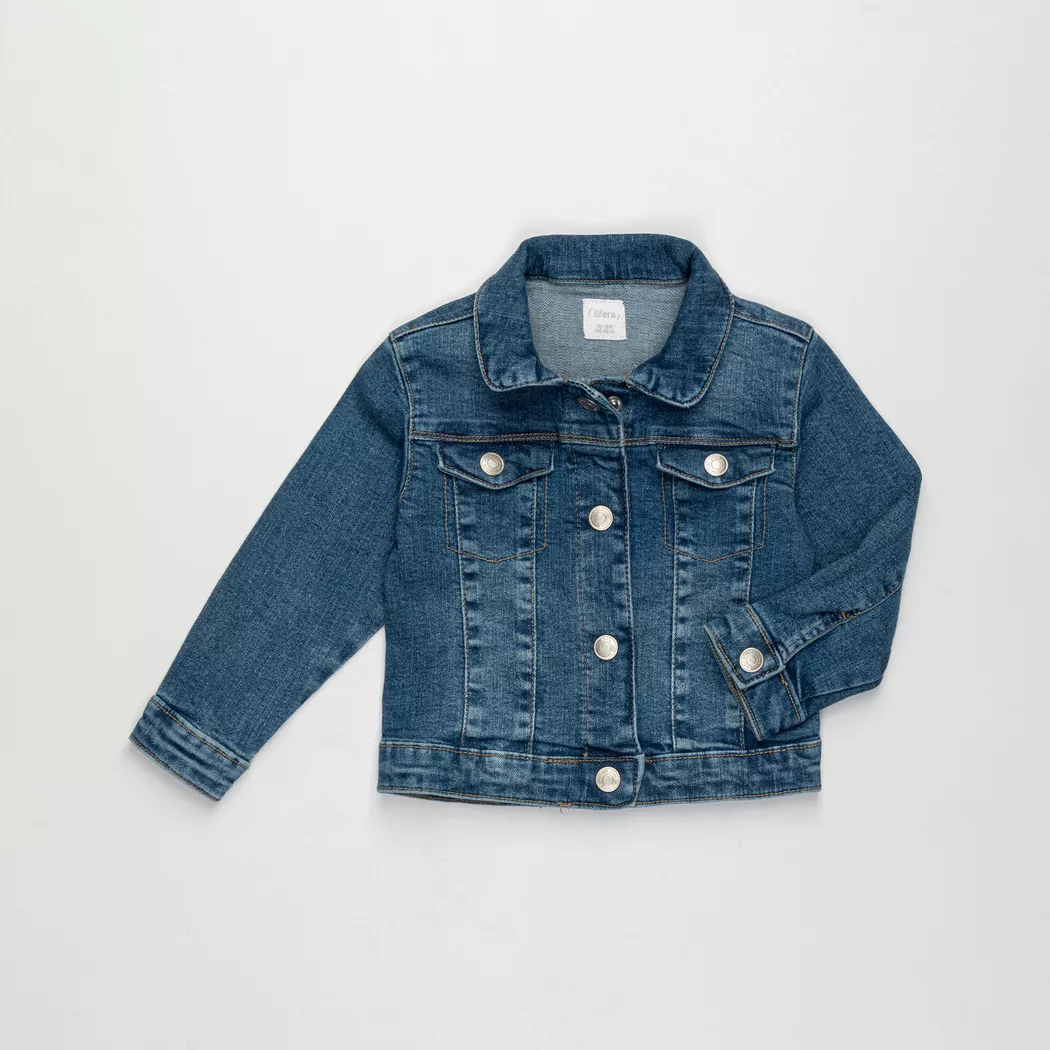 Sfera - Jacke, 12 Monate, Blau Denim Dunkel
