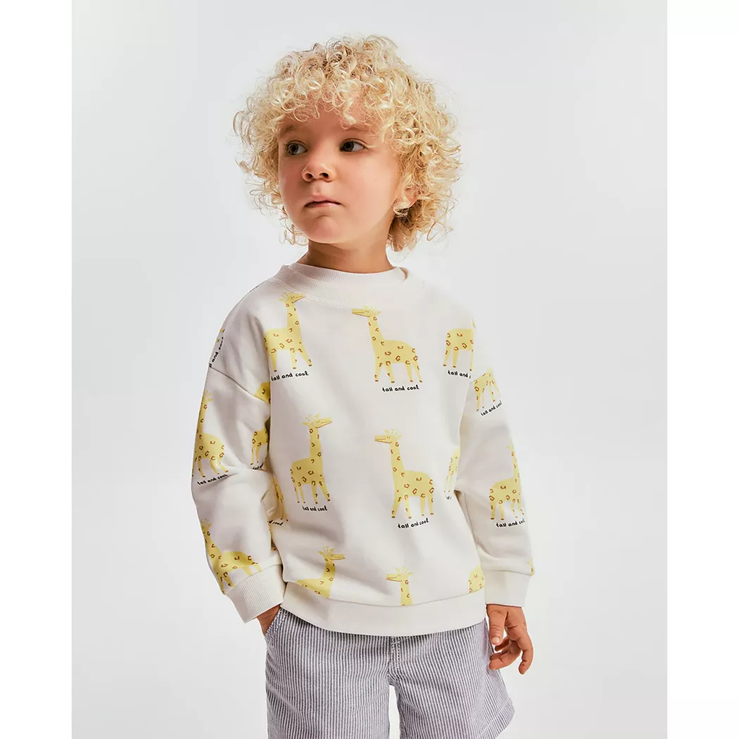 Sfera - Sweatshirt, 12 Monate, Weiss