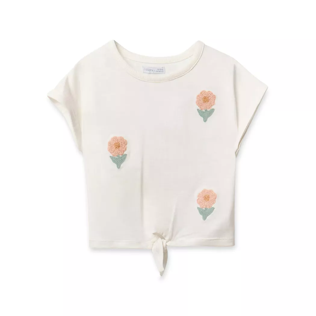 Sfera - T-Shirt, 6 Monate, Weiss