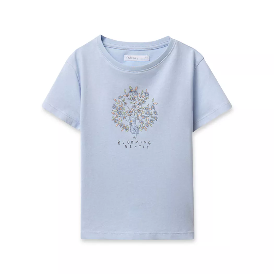Sfera T-Shirt Bleu Clair 9 Ans 3