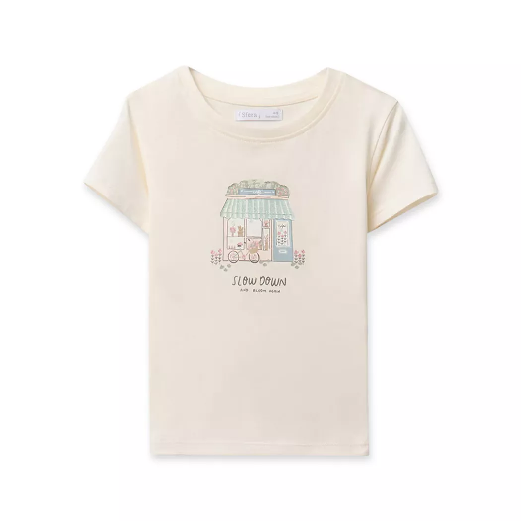 Sfera T-Shirt Ecru 4A 4