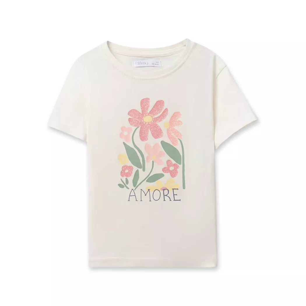 Sfera T-Shirt Ecru 4A 6