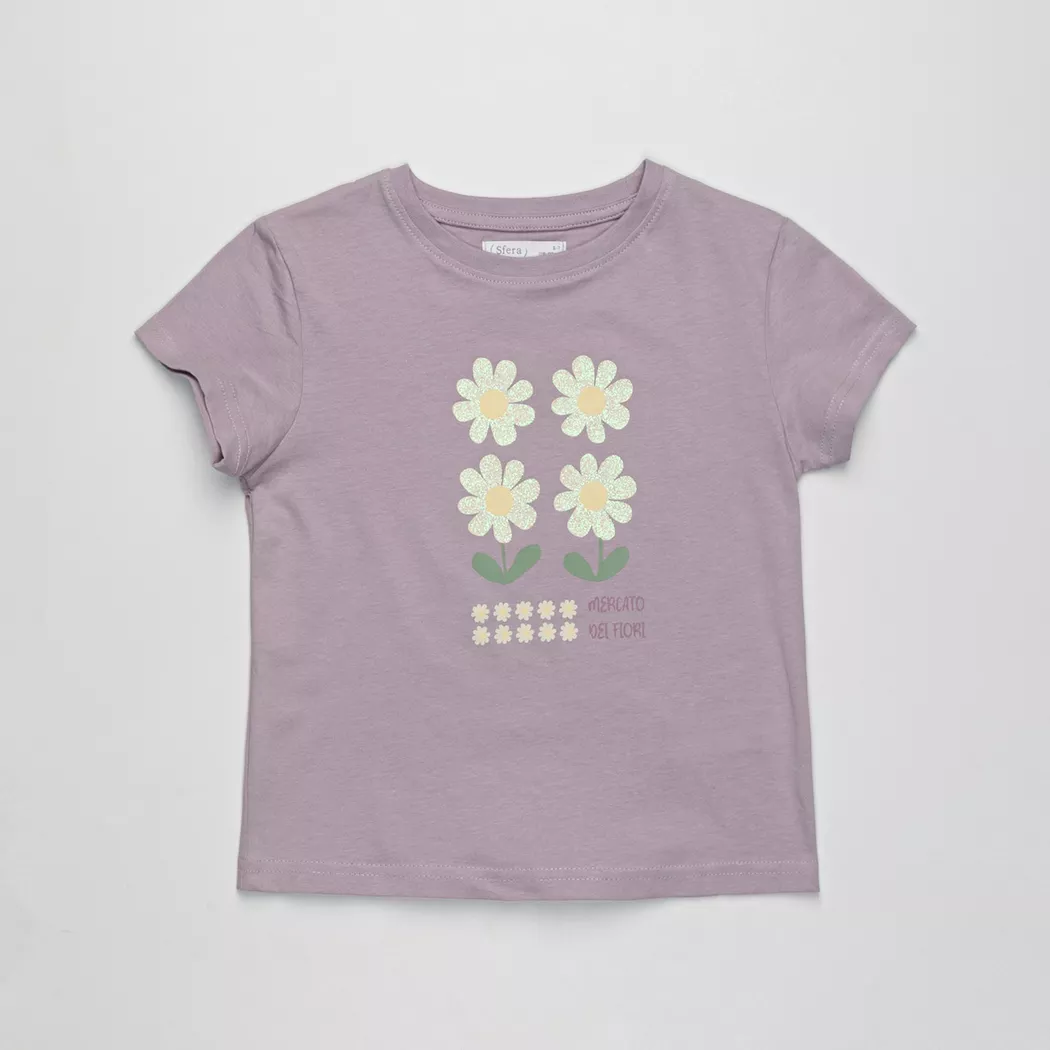 Sfera - T-Shirt, 7 Jahre, Lila