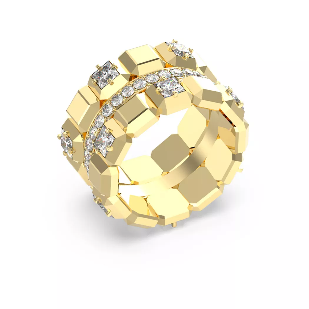 Guess - Ring, Ace Of Diamonds, 54, Gold