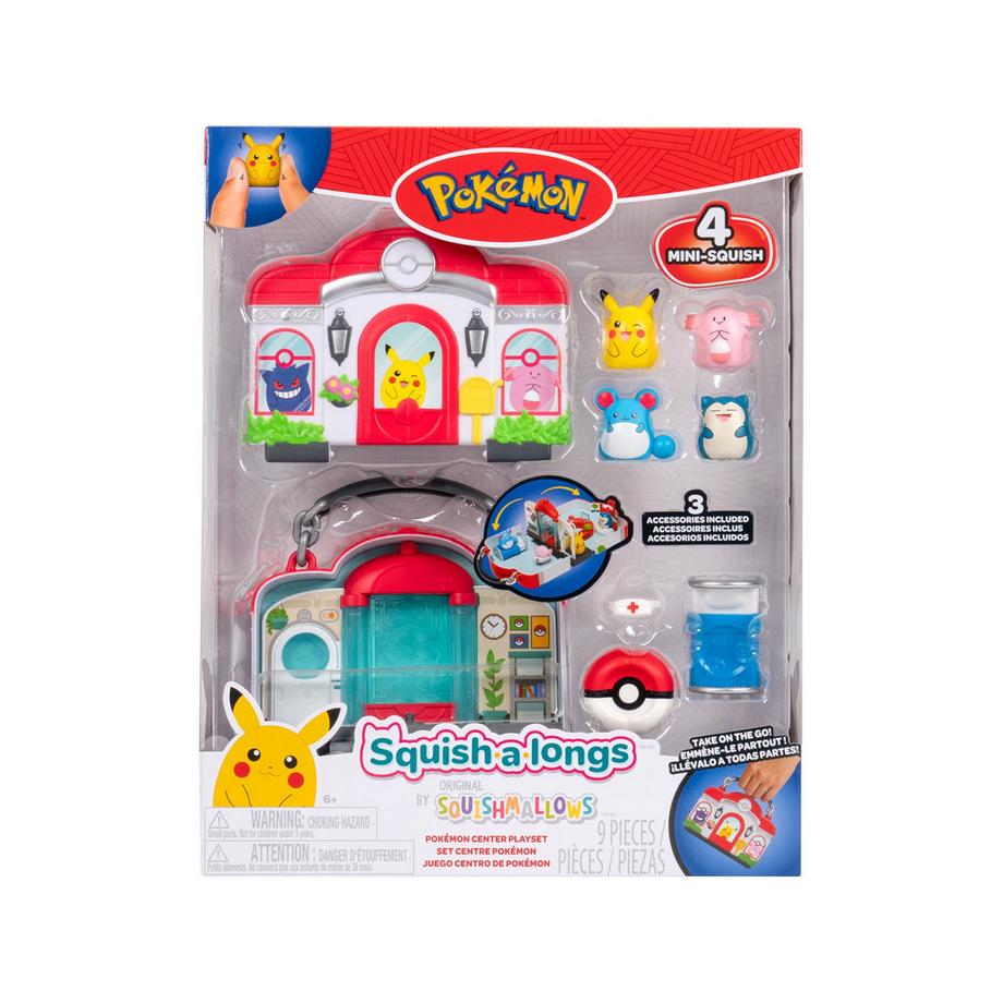 Squishalongs Pokémon Center Playset 