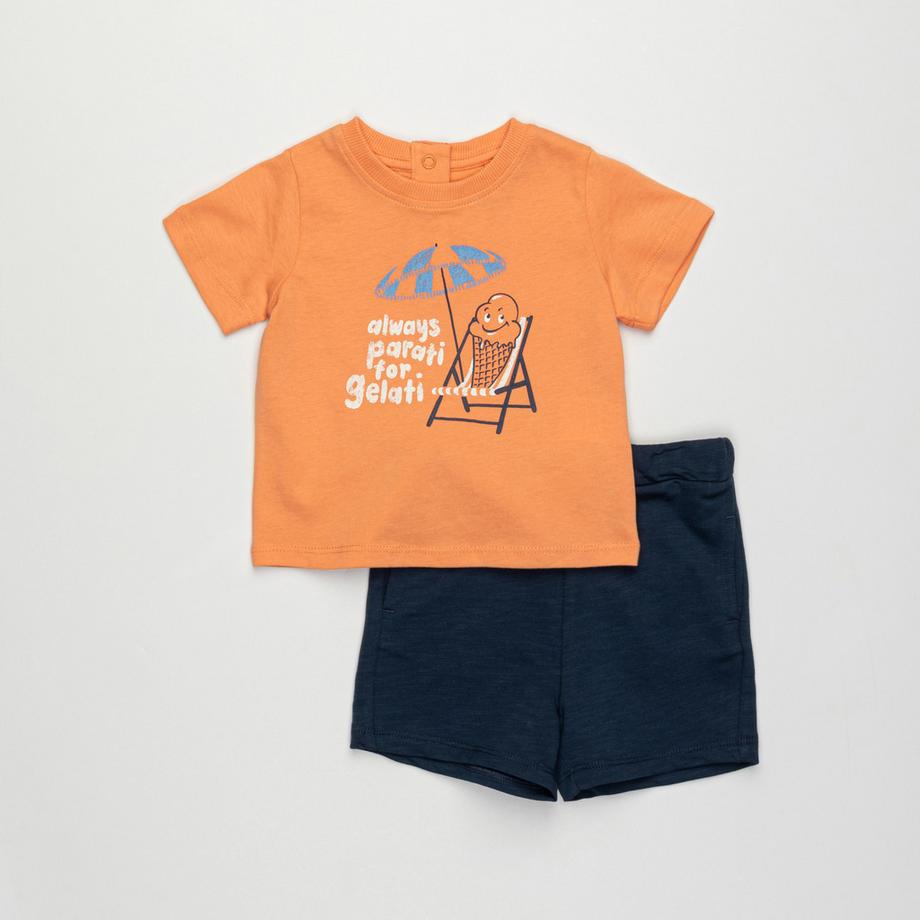 Set: haut & shorts