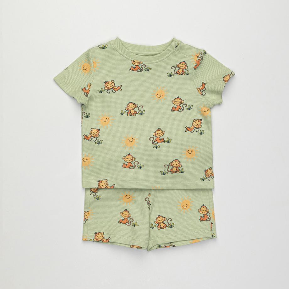 Set, top e shorts