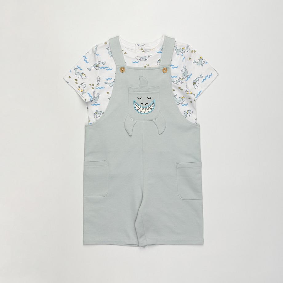 Set, top e shorts