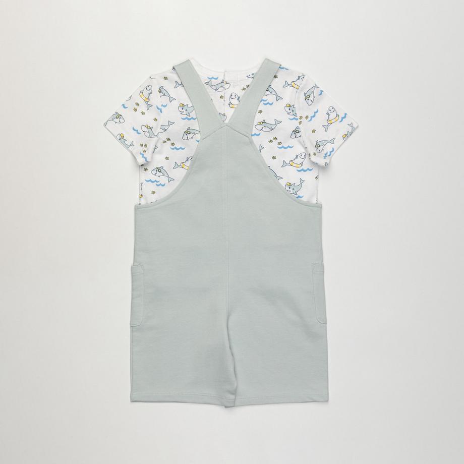 Manor Baby Set top e shorts  
