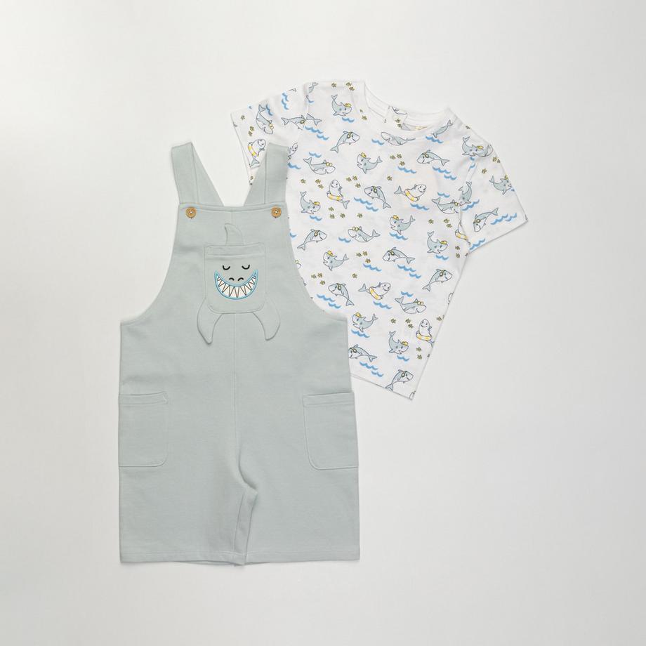 Manor Baby Set top e shorts  