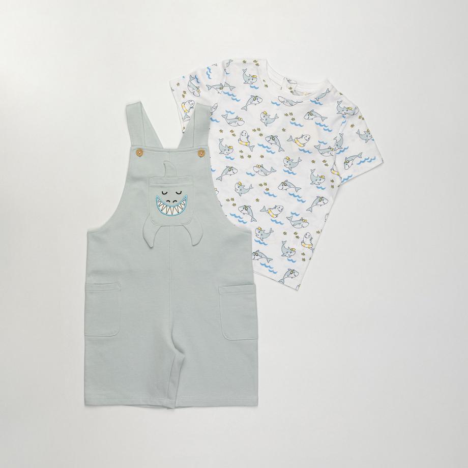 Manor Baby Set top e shorts  
