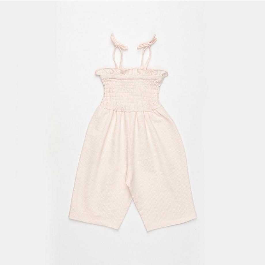 Manor Baby Combishort Smocké Rayé  