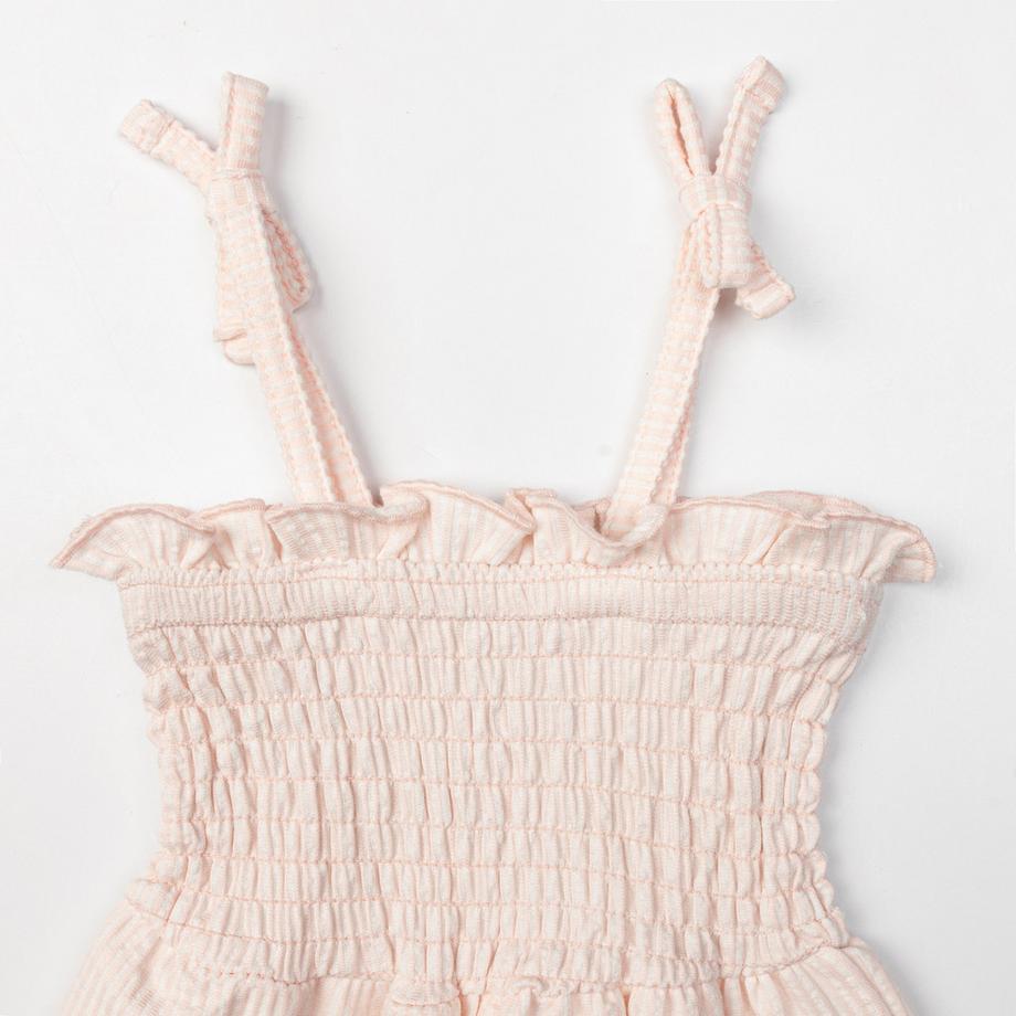 Manor Baby Combishort Smocké Rayé  