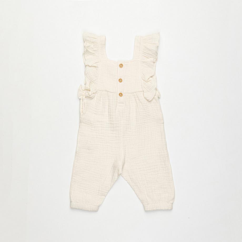 Manor Baby Short Salopette Bébé à Volants  