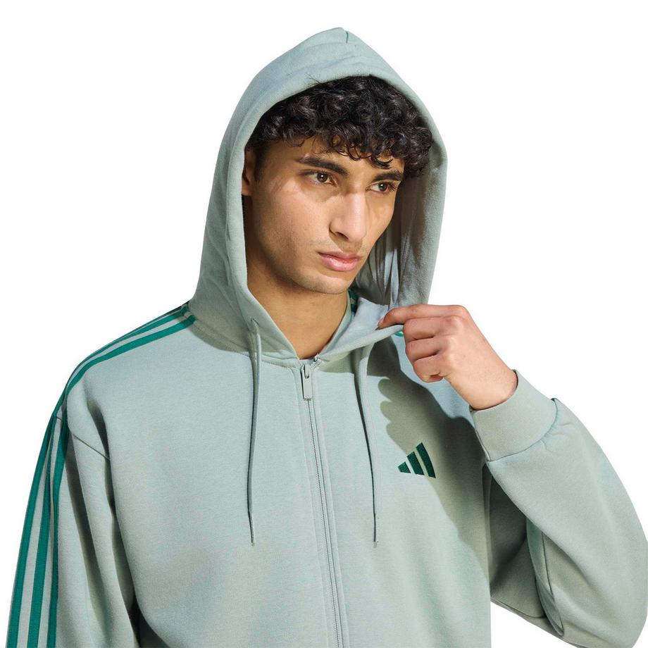 adidas M 3S FL FZ HD Hoodie 