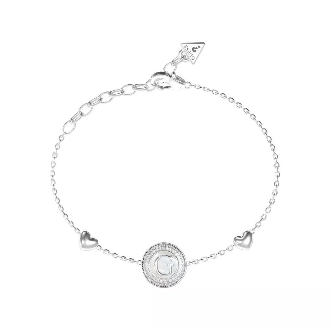 Guess - Armband, G Talisman, 18.5CM, Silber