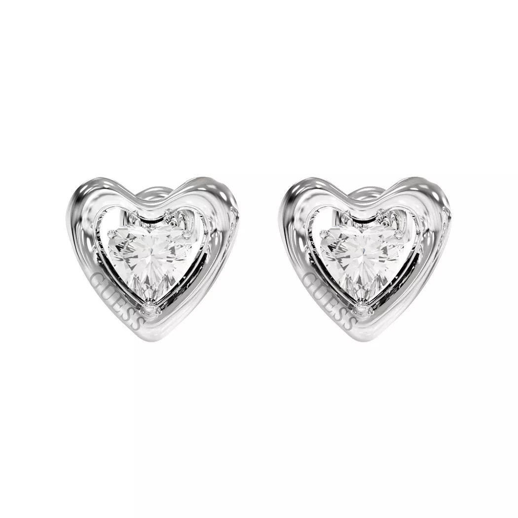Guess - Ohrringe, Beloved, One Size, Silber