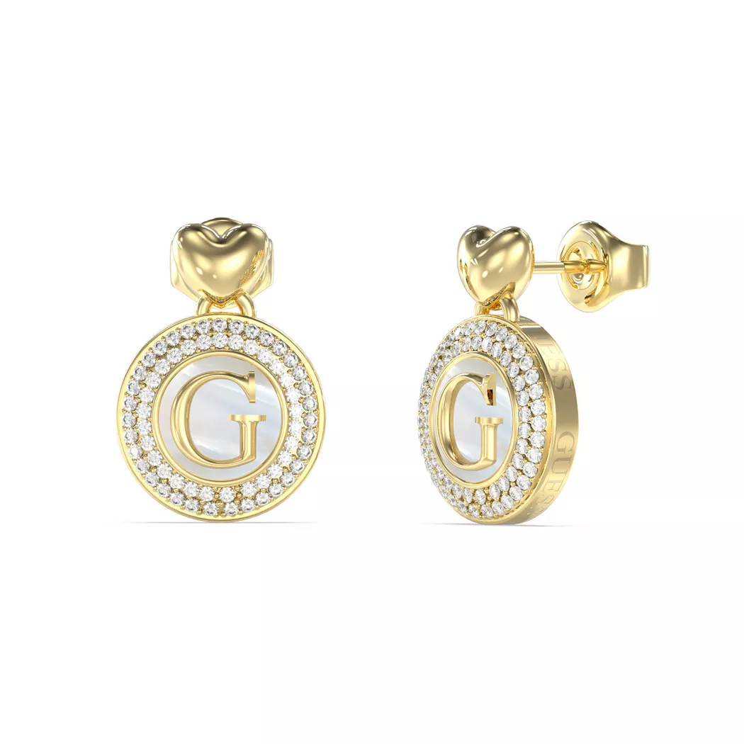 Guess - Ohrringe, G Talisman, One Size, Gold