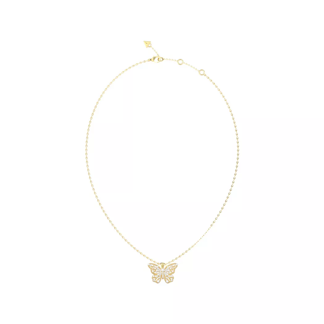 Guess - Halskette, Borboleta, 45.5CM, Gold