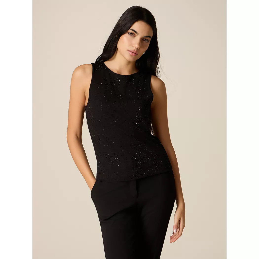 OLTRE - Bluse, für Damen, Black, Größe XL