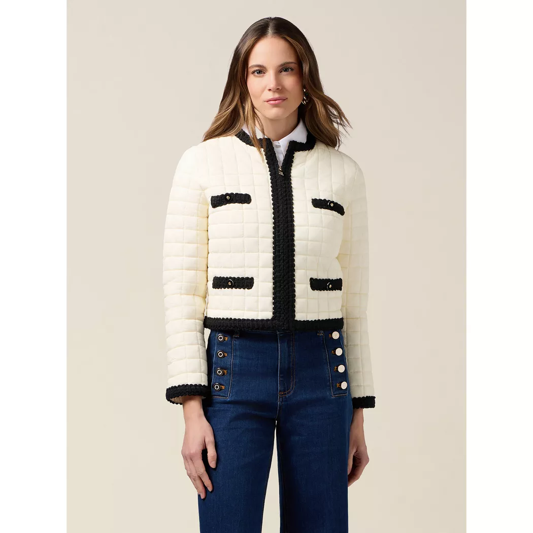 OLTRE - Steppjacke, für Damen, Ecru, Größe 44CH/50IT