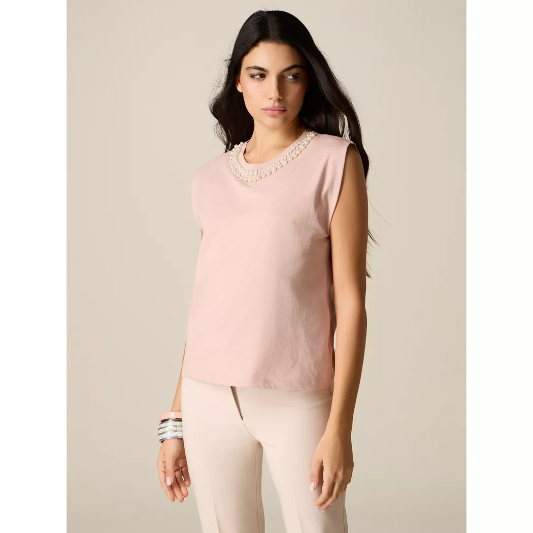 OLTRE - Bluse, für Damen, Rosa, Größe M