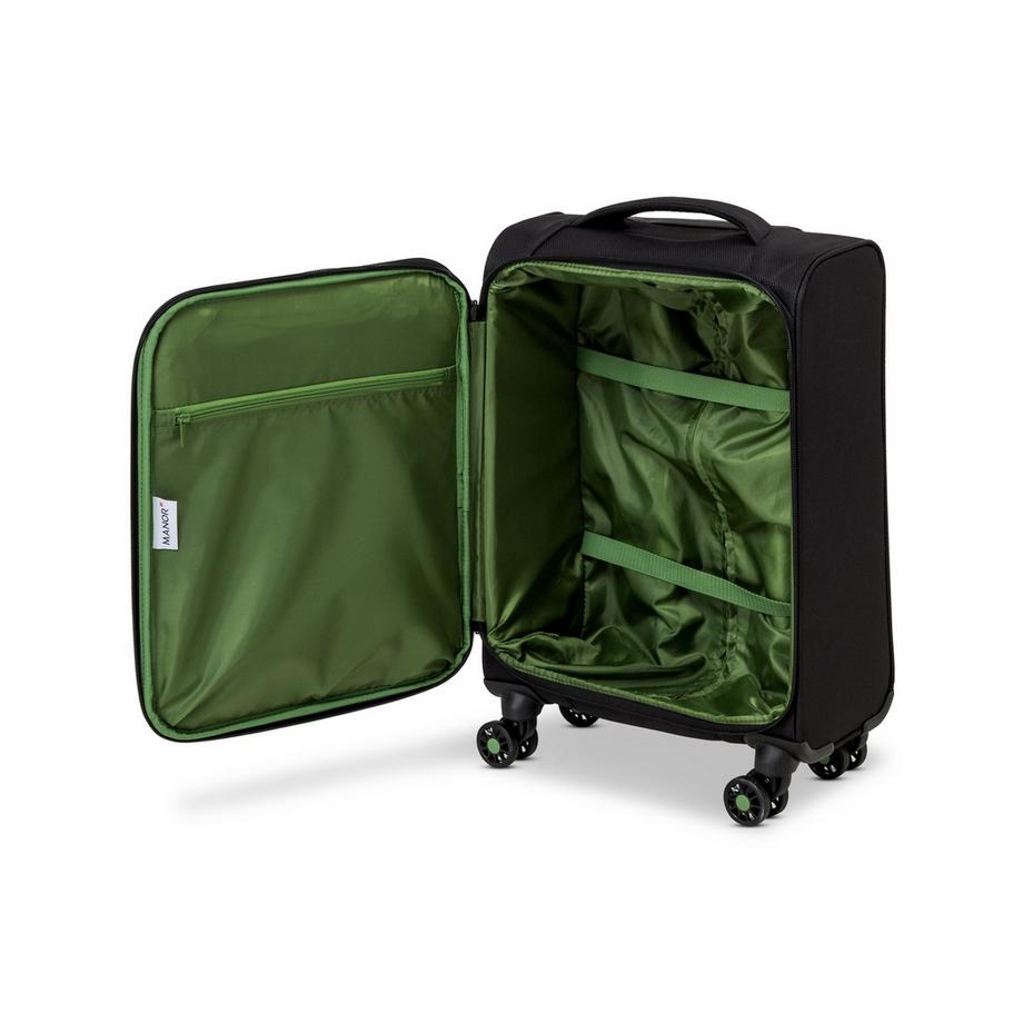 Manor 55 CM, Valigia morbida Green life 