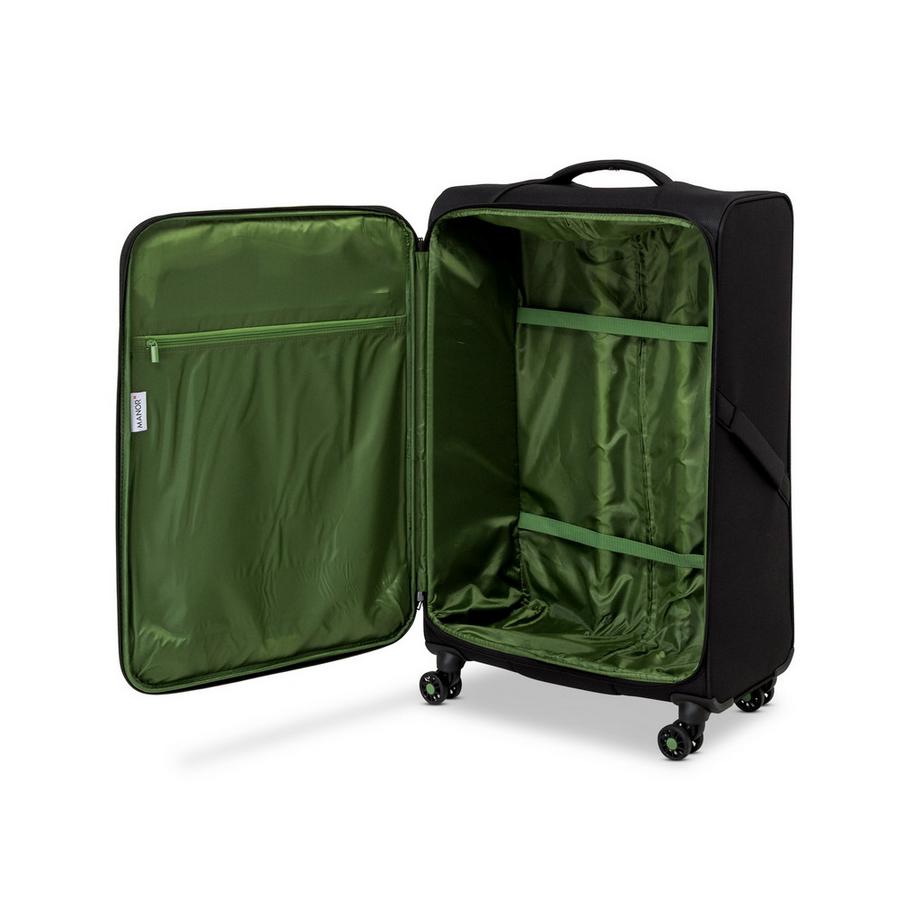 Manor 75 CM, Valigia morbida Green life 
