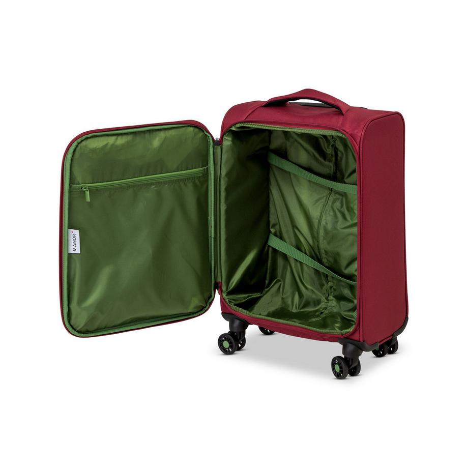 Manor Travel 55 CM, Valigia morbida Green life 