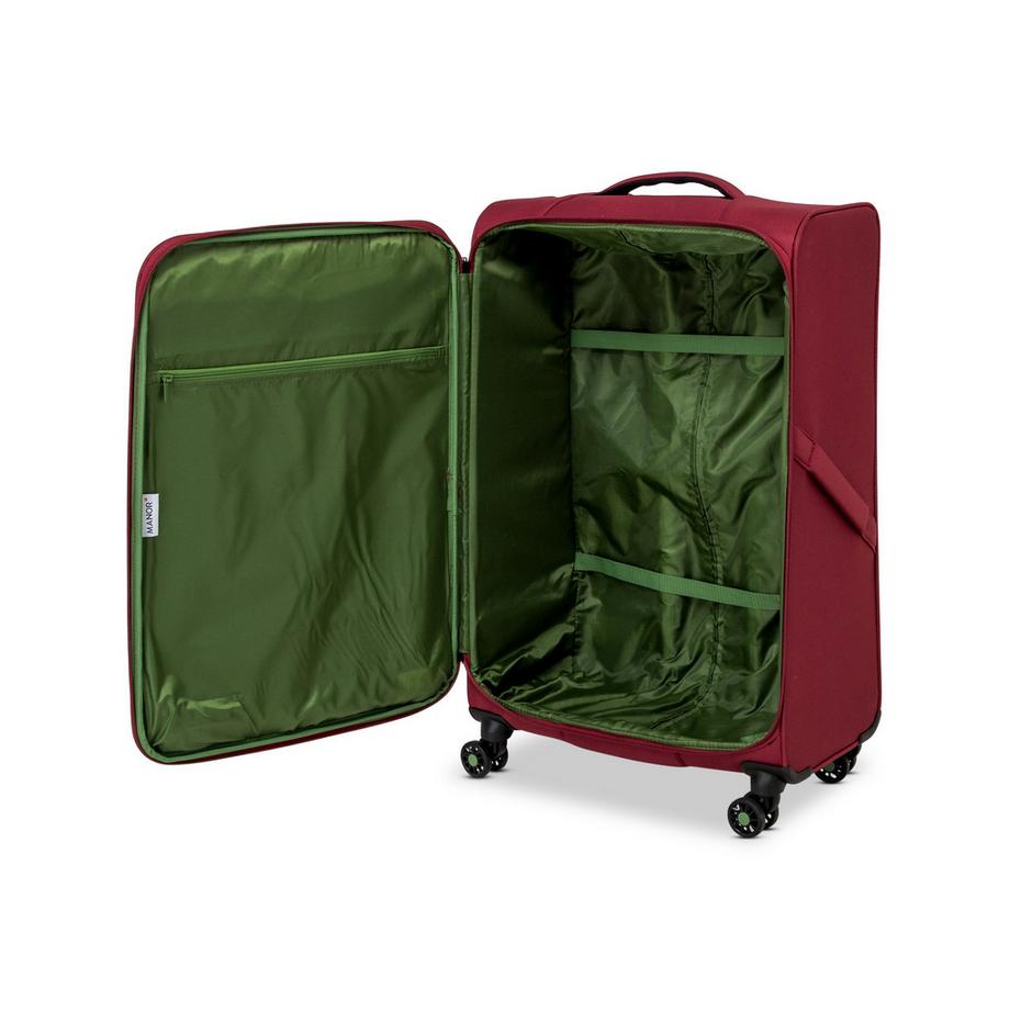 Manor 75 CM, Valigia morbida Green life 
