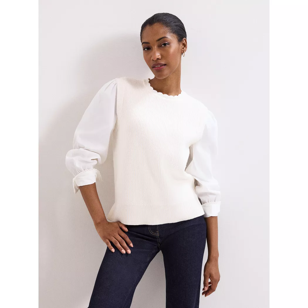 Phase Eight - Tank Top, für Damen, Weiss Größe L
