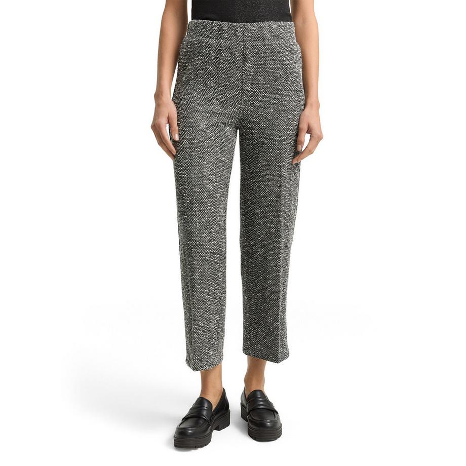 TOM TAILOR Pantalon à motif chevrons  