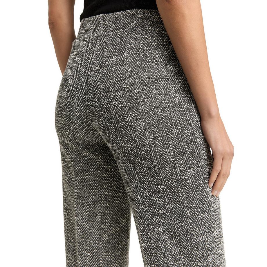 TOM TAILOR Pantalon à motif chevrons  